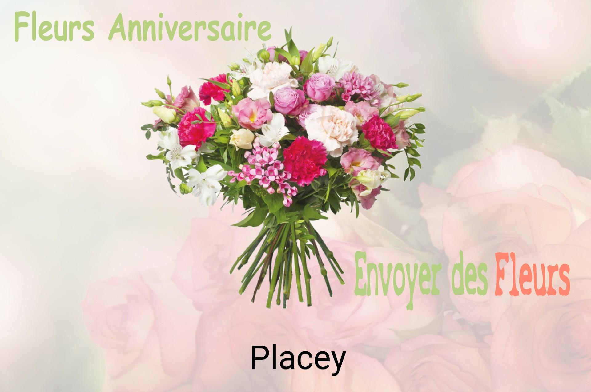 Bouquet de fleurs d’anniversaire livré à Placey