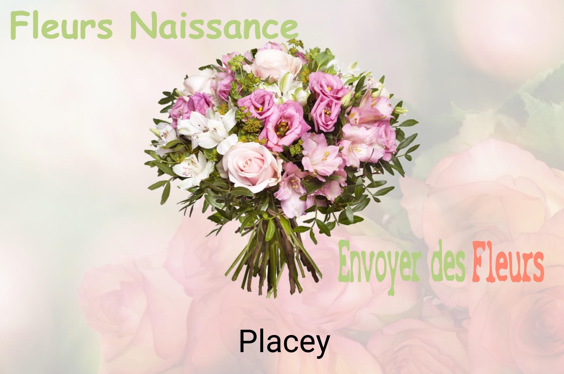 Bouquet de fleurs de naissance livré à Placey